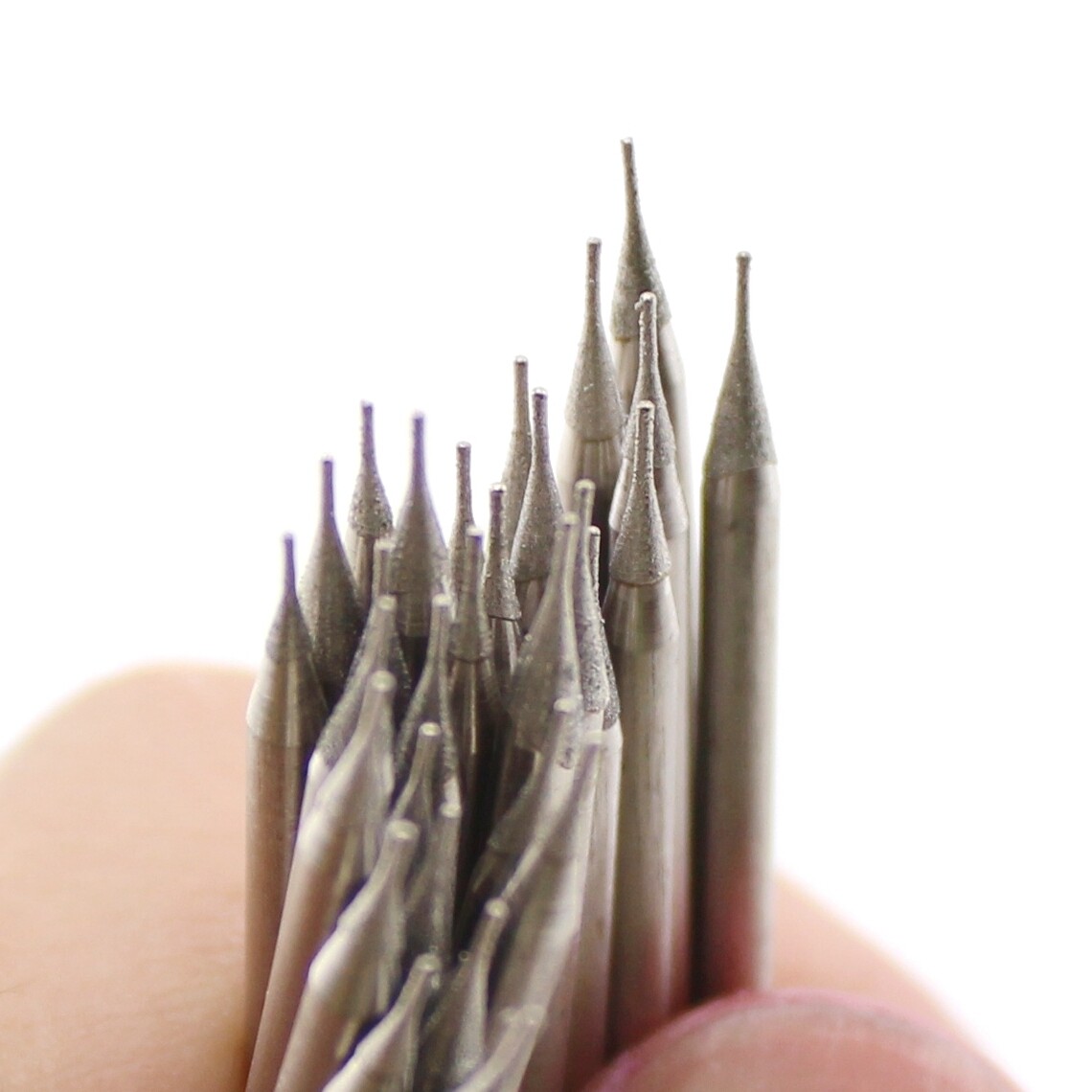 30Pcs 0.4mm Diamond Drill Bits Small Burr Hole Saw Jewelry Tools for Stone Glass