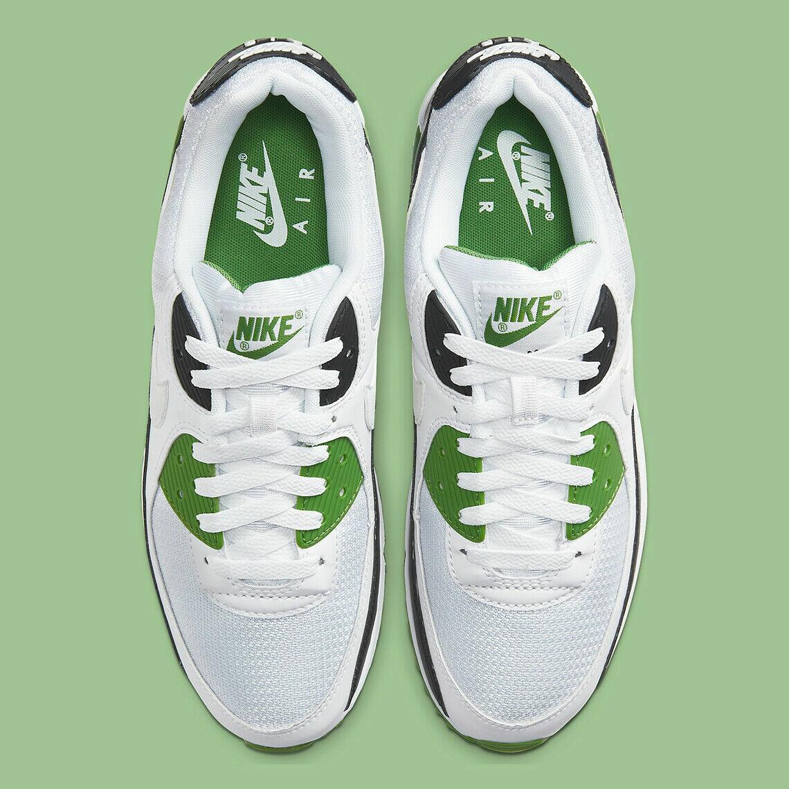 Nike Air Max 90 Running Shoes White Chlorophyll CT4352102 Mens Multi Size  NEW | EBG