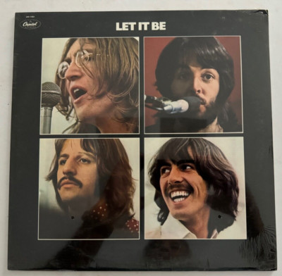 Beatles LP ''Let It Be'' Capitol SW 11922 ~ Vintage Pressing ~ SEALED ~ NM Beauty!