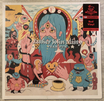 Father John Misty ~Fear Fun ~Reissue Limited Red Vinyl #534/1000 Sealed! SUB POP