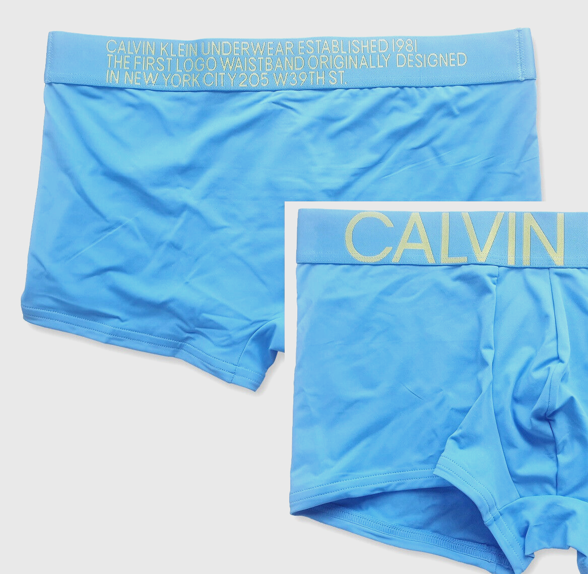 Calvin Klein Men's NB1702431 Statement 1981 Micro Low Rise Trunk Size M