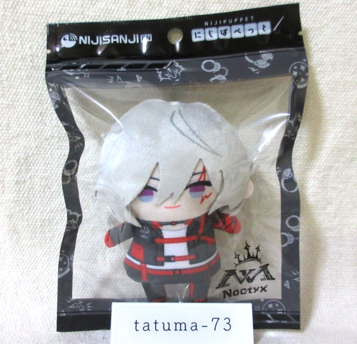 ぬいぐるみ FundoshiRED Nijisanji EN Noctyx Fulgur Ovid Nijisanji Store Niji Puppet