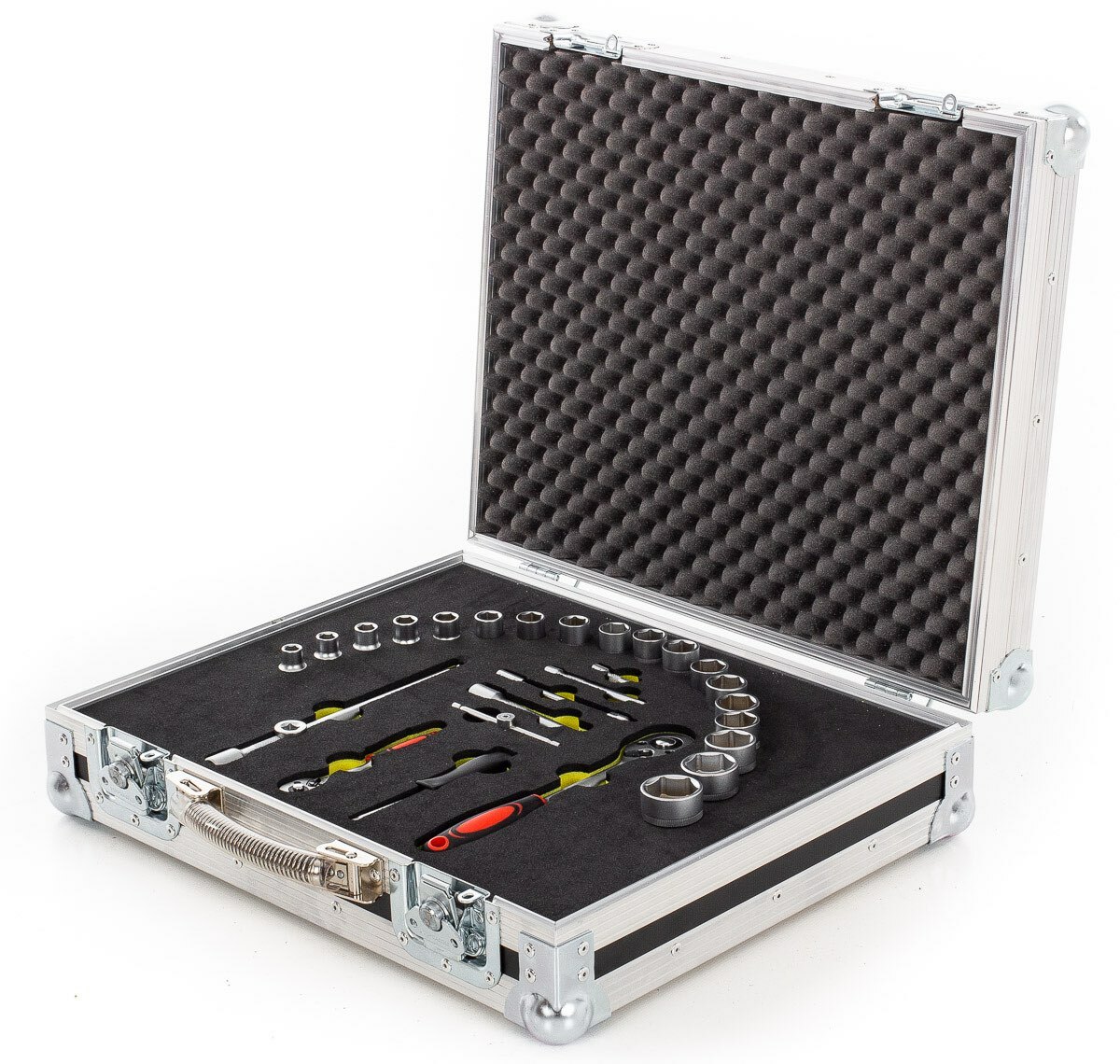 Socket Set Toolbox Flight Case With Custom Foam Insert INCLUDES