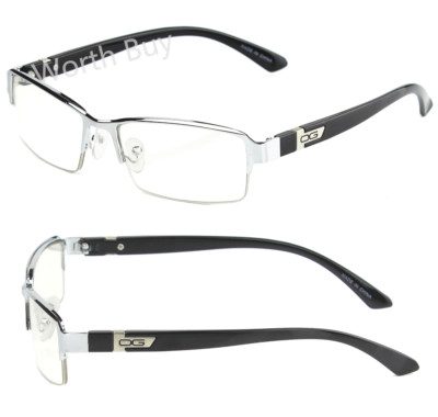 Half Rim Men Women OG Eyewear Clear Lens Frame Eye Glasses Designer Fashion Nerd