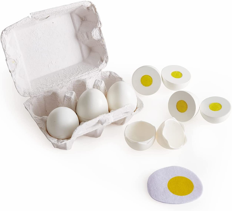 Hape Egg Carton Kitchen Toys Children Play Game Food Toy for