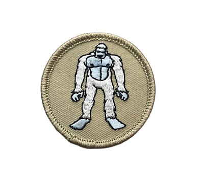 BSA Licensed Boy Scout Abominable Patrol 2 Inch Patch AVAB0230 F7D14J