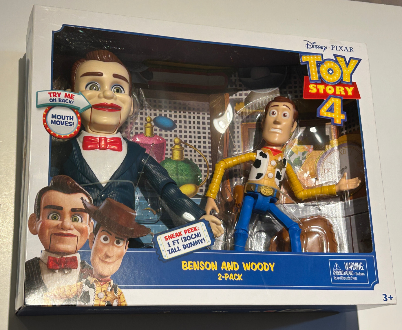 Toy Story 4 Benson and Woody 2-Pack Action Figure Mattel