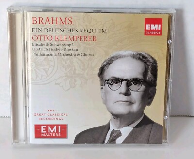 Brahms: Ein Deutsches Requiem - By Otto Klemperer - EMI Masters 2010 European CD