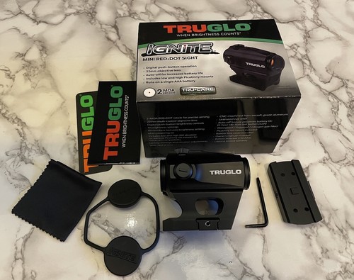 実物 TRUGLO IGNITE MINI ドットサイト スコープ エアガン用 Amazon.com : TRUGLO Ignite Mini Red-Dot 30mm - Green
