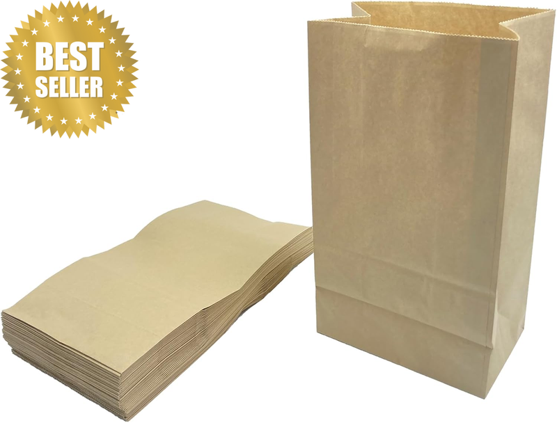 Kitchen Food Waste Bags, 50PCS Compostable Paper Garbage Bag, Recycling Paper Tr