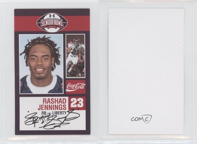2009 Coca-Cola Under Armour Senior Bowl Rashad Jennings Rookie RC