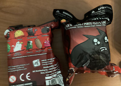 Exploding Kittens Backpack Hangers *Lot of 2 Sealed Blind Bag Keychain Clips