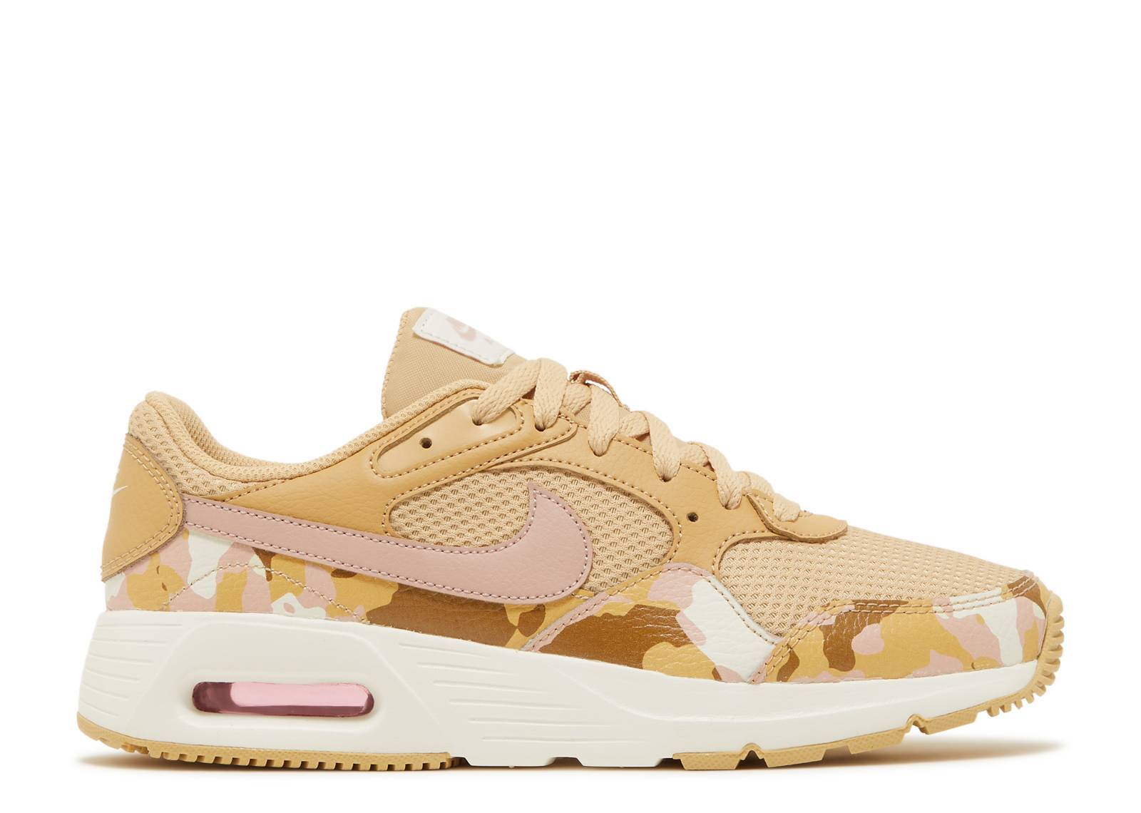 

Женские кроссовки Nike Air Max SC Camo Camouflage Sesame Pink Oxford Sail DX3733-200 sz 11, Бежевый, Nike Air Max SC