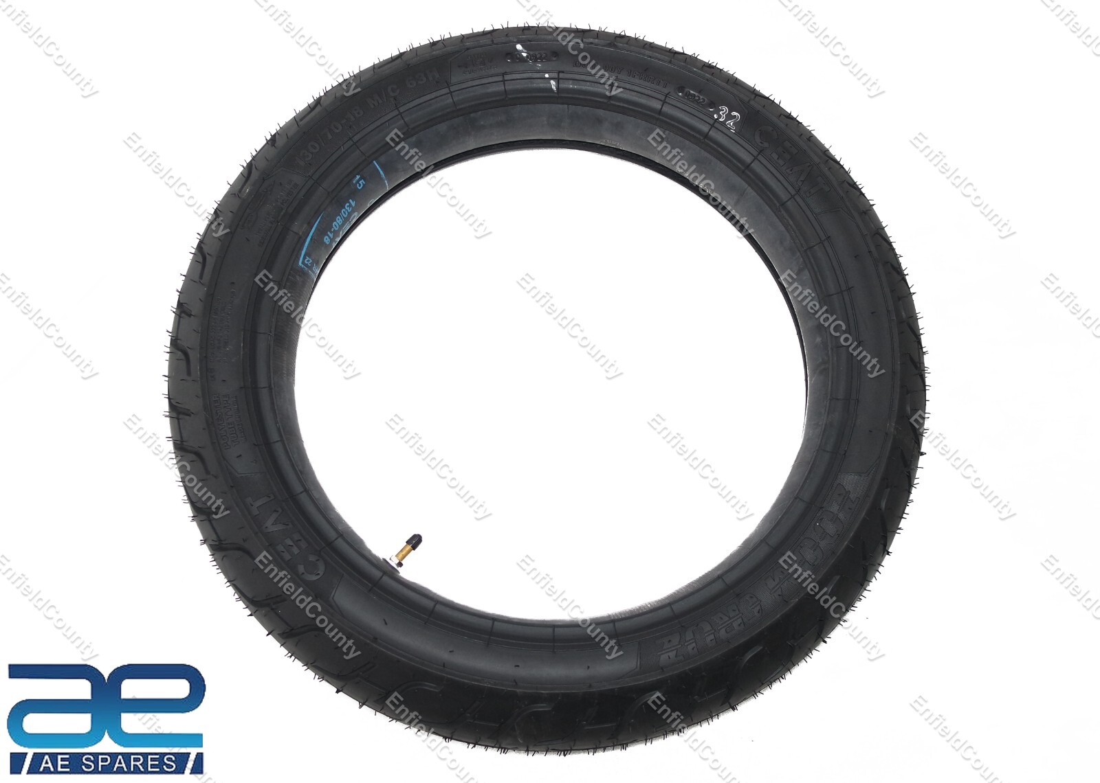 Fits Royal Enfield Interceptor 650 Rear Wheel Tyre 130/70-18" 148544/A  