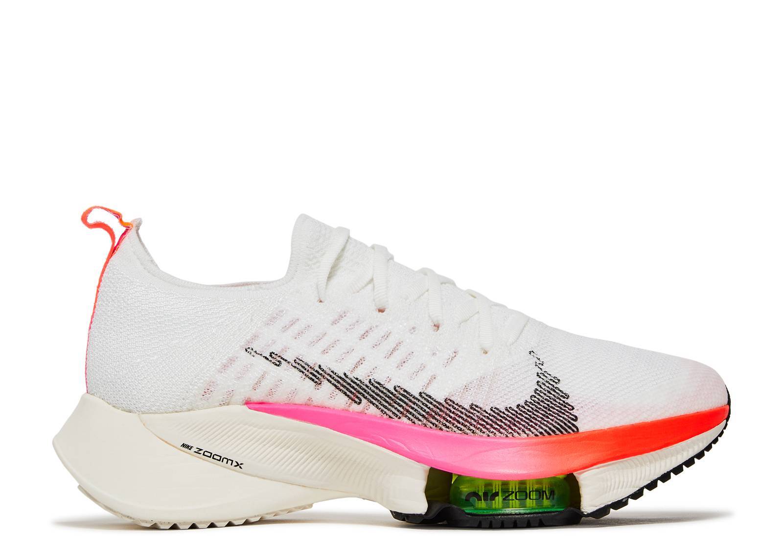 

Женские кроссовки Nike Air Zoom Tempo Next% Flyknit Rawdacious White Pink DJ5431-100 sz 7, Розовый, Nike Air Zoom Tempo