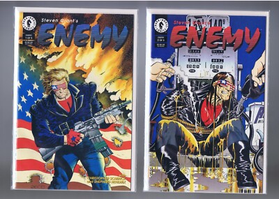 Steven Grant's Enemy #1-2   MIKE ZECK (Dark Horse) VF/NM New Unread