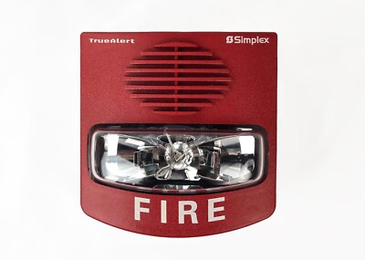SIMPLEX 49CMTV-WRF 07431403 Multi-Tone Multi-Candela Horn Strobe Red NEW