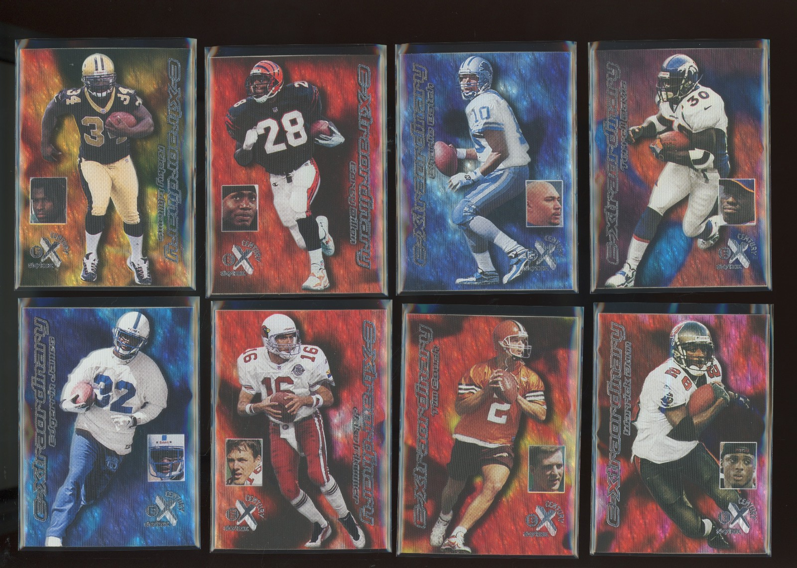1999 Skybox EX Century Extraordinary Manning Moss Dillon Batch Davis Set 1-15