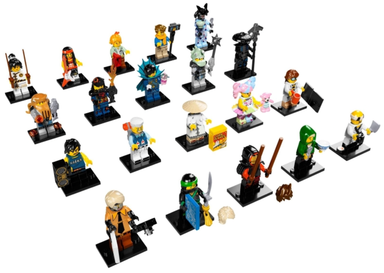 LEGO NEW THE NINJAGO MOVIE SERIES MINIFIGURES NINJAS 71019  