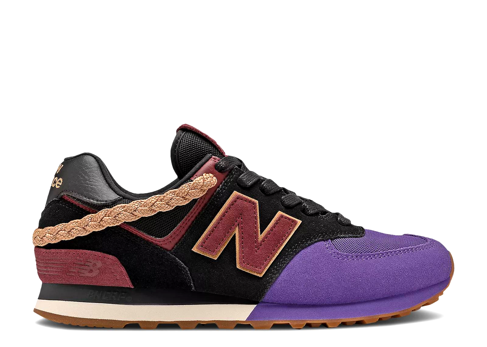 

New Balance 574 BHM Black History Month Inspire The Dream Purple U574LEV размер 8, Фиолетовый, New Balance 574