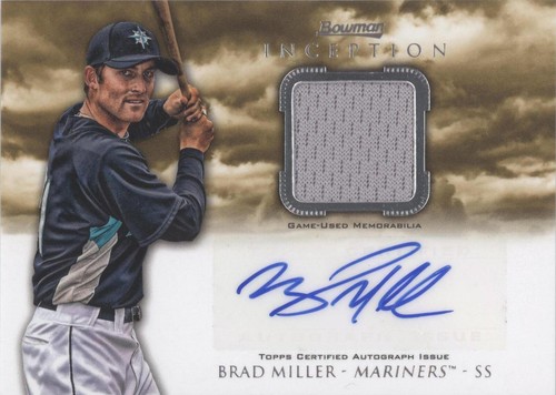 2013 Bowman Inception - Brad Miller #AR-BM