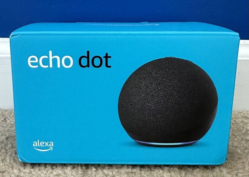 Echo Dot (5th Gen) Smart Speaker With Alexa Black