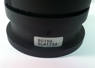Mitsubishi 801MA Lens F 1:2.4-2.6 f 23-27.6 for XD460U XD490U & Other Projectors