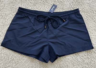 NWT  100% Authentic VILEBREQUIN Shorts For Women - NAVY BLUE - L - LARGE