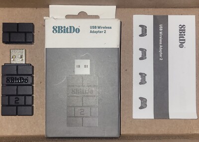 8Bitdo Wireless USB Adapter 2 for Switch, Windows, Mac & Raspberry Pi