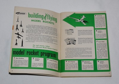 Estes Model Rocketry Catalog # 701 Paperback 1970