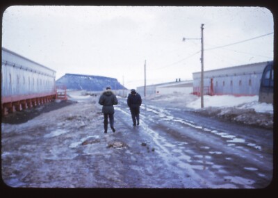 Vintage Photo Film Slide 1958 Thule Air Base