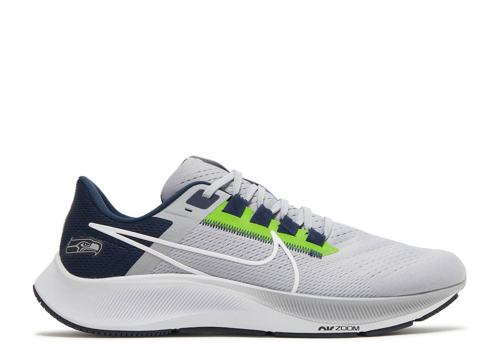 Nike Air Zoom Pegasus 38 НФЛ Сиэтл Сихокс Серый Синий Зеленый DJ0854-001 размер 12