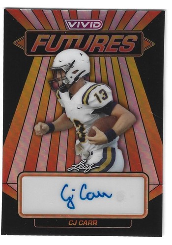 2024 Leaf Vivid CJ Carr #VF-CJC