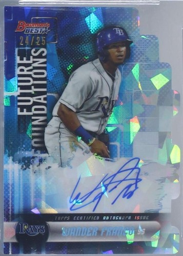 WANDER FRANCO 2019 Bowman's Best ATOMIC Refractor Tampa Bay