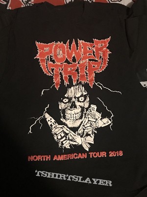 POWER TRIP NORTH AMERICAN TOUR SHIRT 2018 SIZE S-5XL