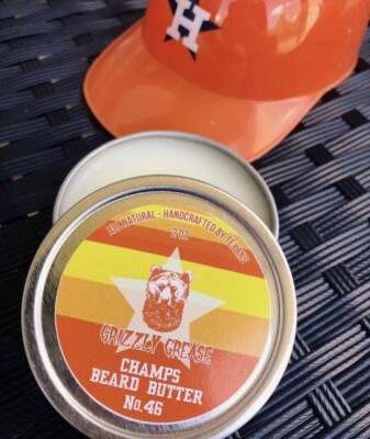 Houston Astros- Champs  Beard Butter. Go Stros!