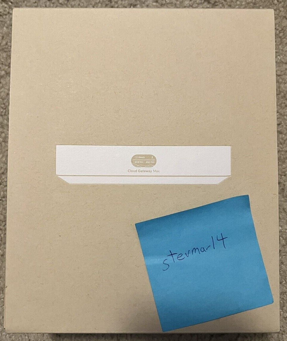 新品Unifi Cloud Gateway Fiber+M2 tray（新品Unifi Cloud