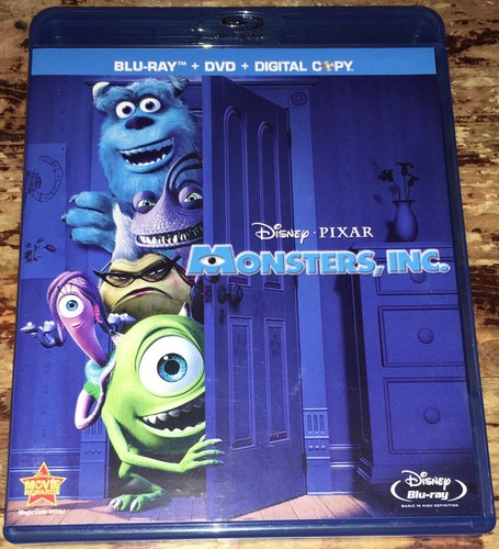 ＭＯＮＳＴＥＲＳ　Ｂｌｕ－ｒａｙ　ＢＯＸ（Ｂｌｕ－ｒａｙ　Ｄｉｓｃ） Monsters, Inc. (Blu-ray/DVD, 2010, 3-Disc Set) 786936807325