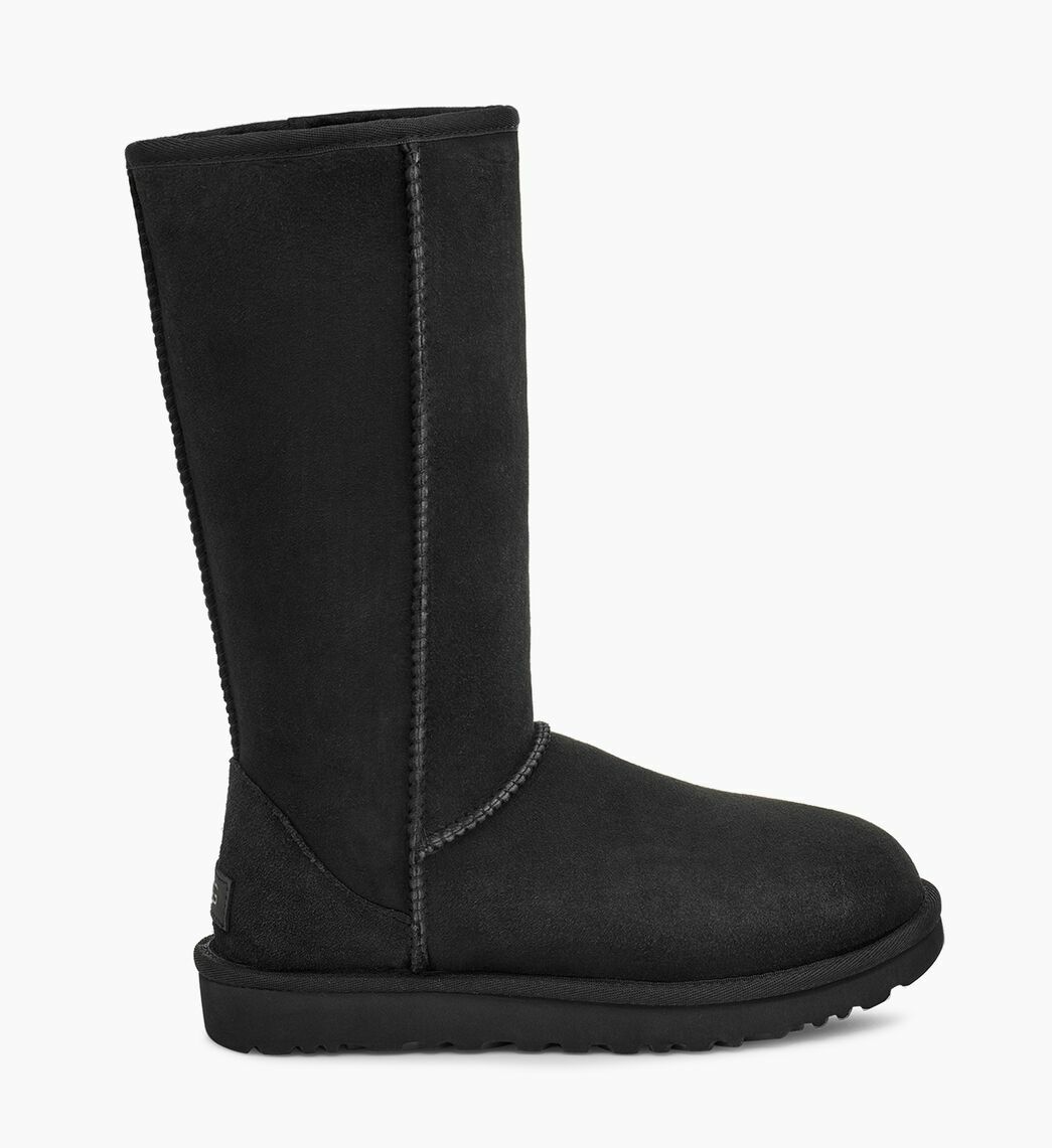 Pre-owned Ugg Women's Classic Tall Boots In Black