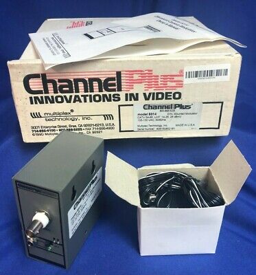 Channel Plus 5314, DIN-Mounted Camera Modulator - New Old Stock