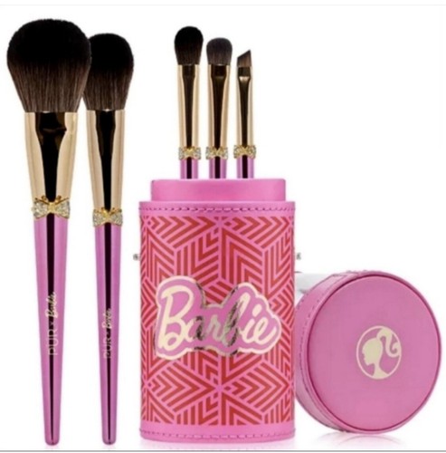 Barbie GEL brush 7本セット AUTHENTIC COSMETICS x BARBIE BRUSH 'N SPARKLE SET LIMITED