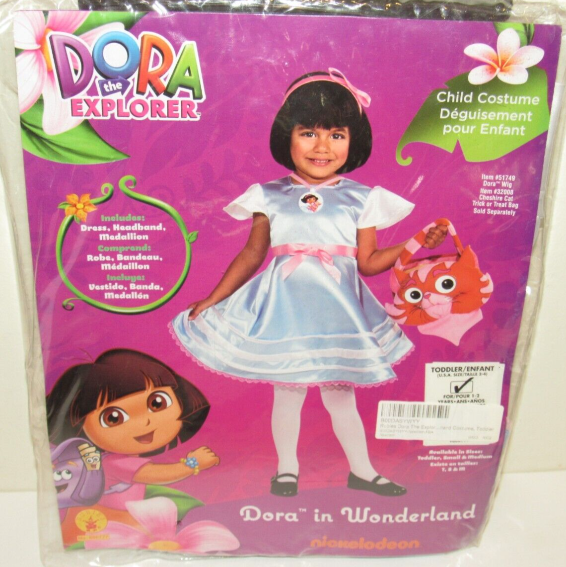 【未使用】apolina kids Dora dress 5-7y 체크앤도트
