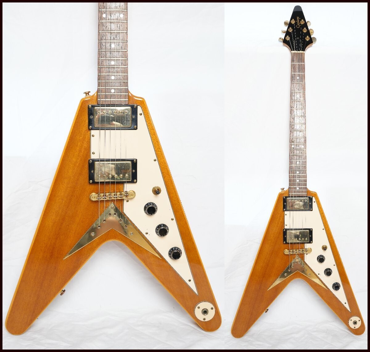Epiphone korina Flying V 【ジャンク】 2006 Epiphone '58 1958 Reissue Korina Flying V (Natural