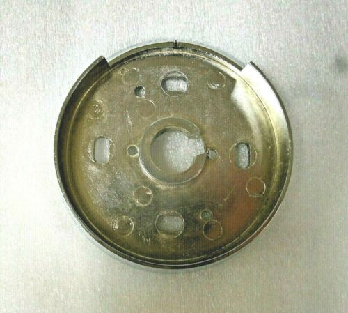 Vintage Mosler "Replacement Part" Spy Proof Dial Ring-Silver Satin Chrome-New 