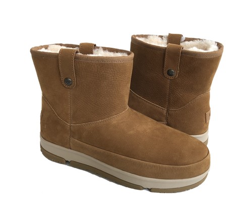 UGG CLASSIC WEATHER MINI CHESTNUT WATERPROOF BOOT US 9.5