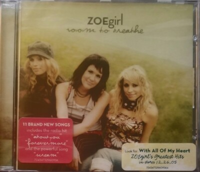 ZOEGIRL - ROOM TO BREATHE (CD) NEW AND SEALED 