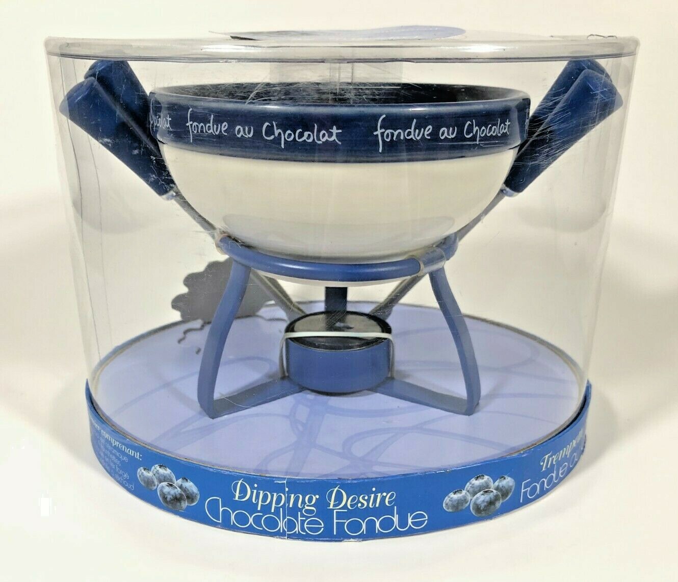 Dipping Desire Chocolate Fondue MSC-International Blue New Party Dessert Sweet