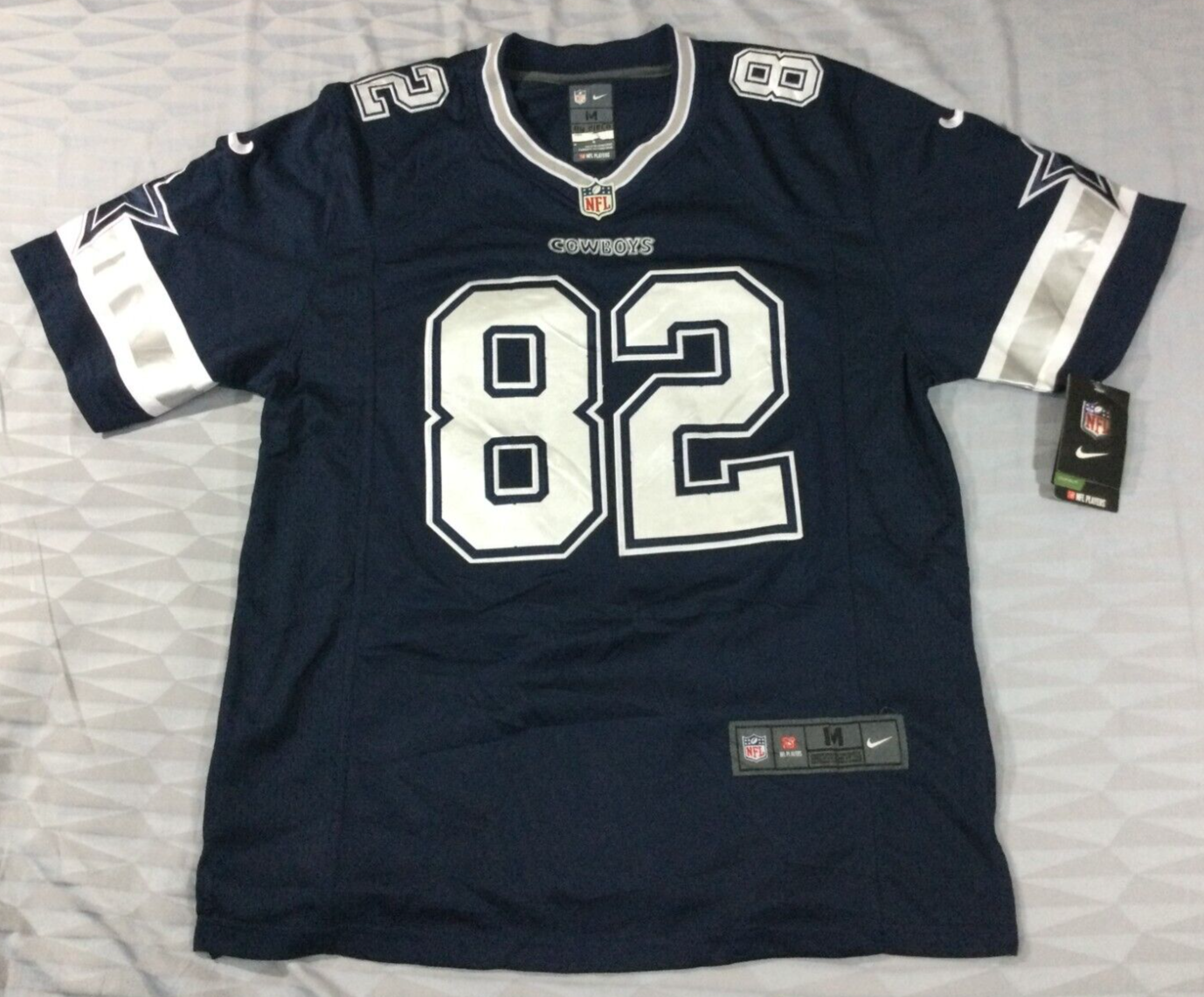# NFL ナイキ　アメフト　ゲームシャツ　ユニフォーム　背番号82 ウィッテン NFL ナイキ アメフト ゲームシャツ ユニフォーム 背番号82