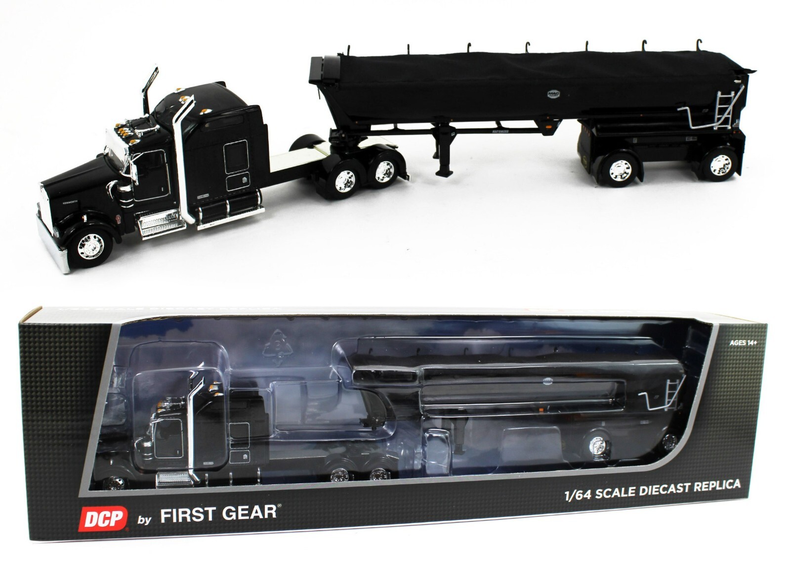 1/64 DCP ダイキャストプロモーション KENWORTH W900L 2021 DCP 1:64 RED Kenworth W900A *KOPPES TRUCK LINE* w