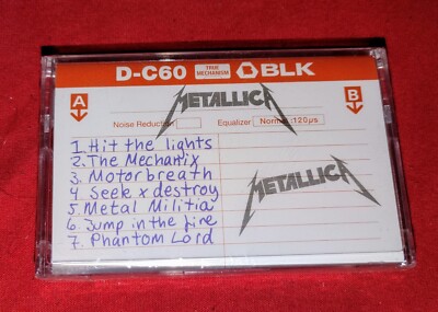 Metallica No Life Till Leather Cassette 2015 RSD Sealed